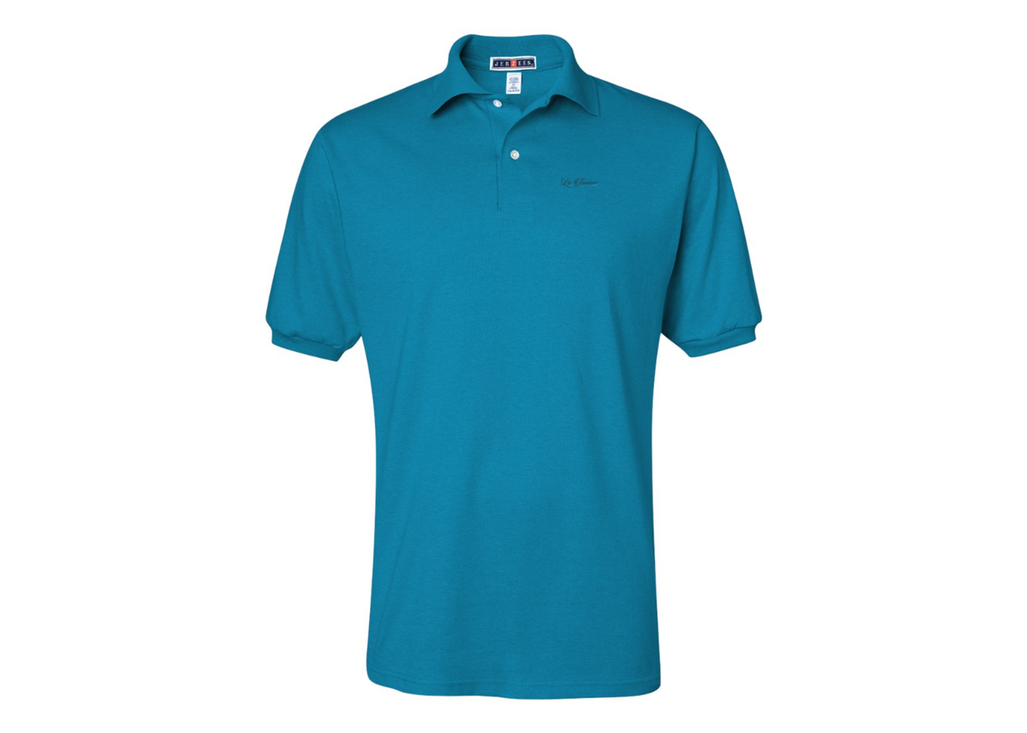 Men's La Tamise Logo JERZEES  SpotShield polo