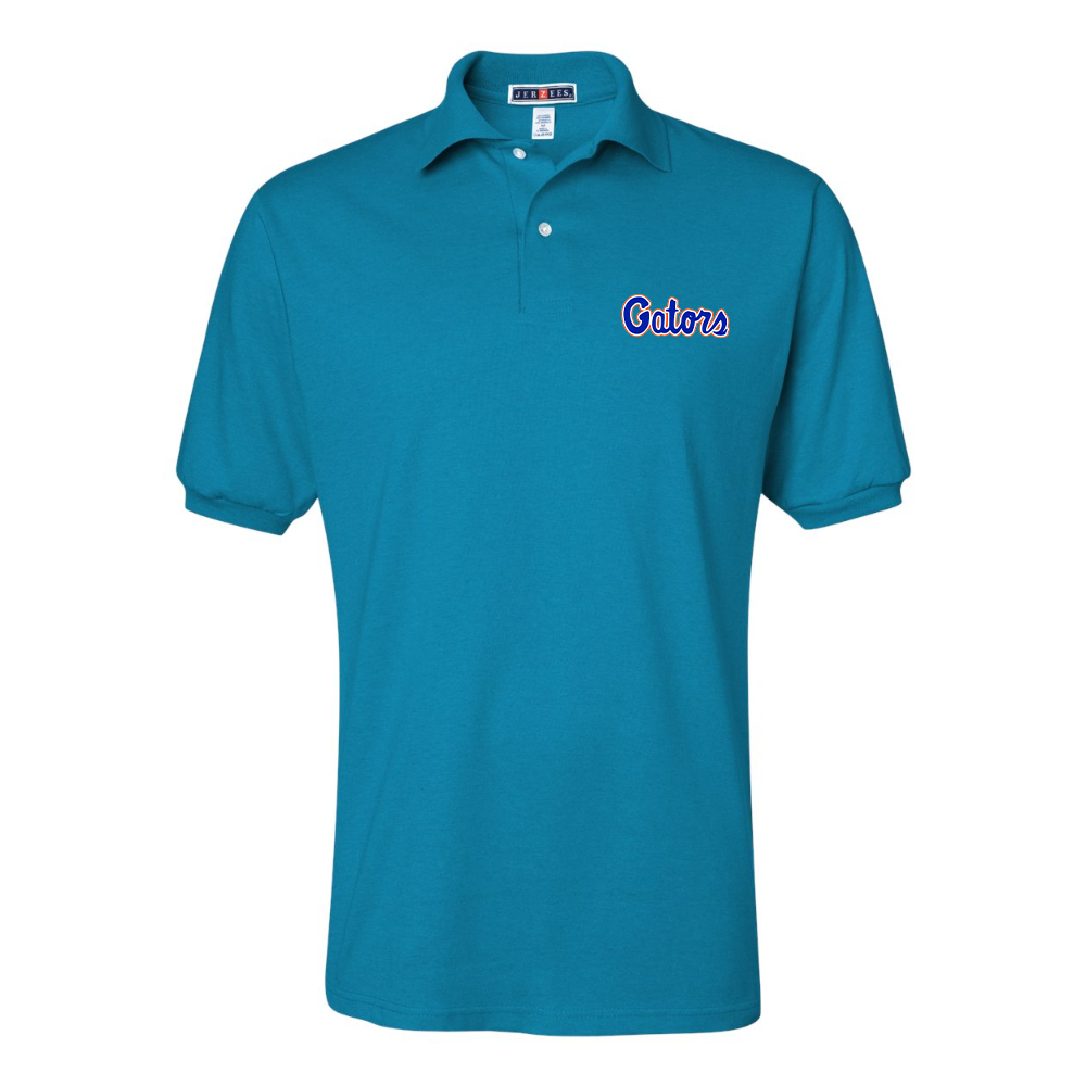 Men's Florida Gators Script  JERZEES  SpotShield polo