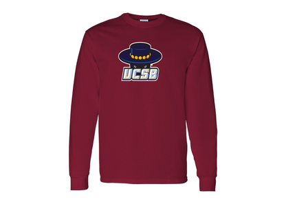 Men's UCSB Gauchos Gildan Heavy Cotton Long Sleeve T-Shirt