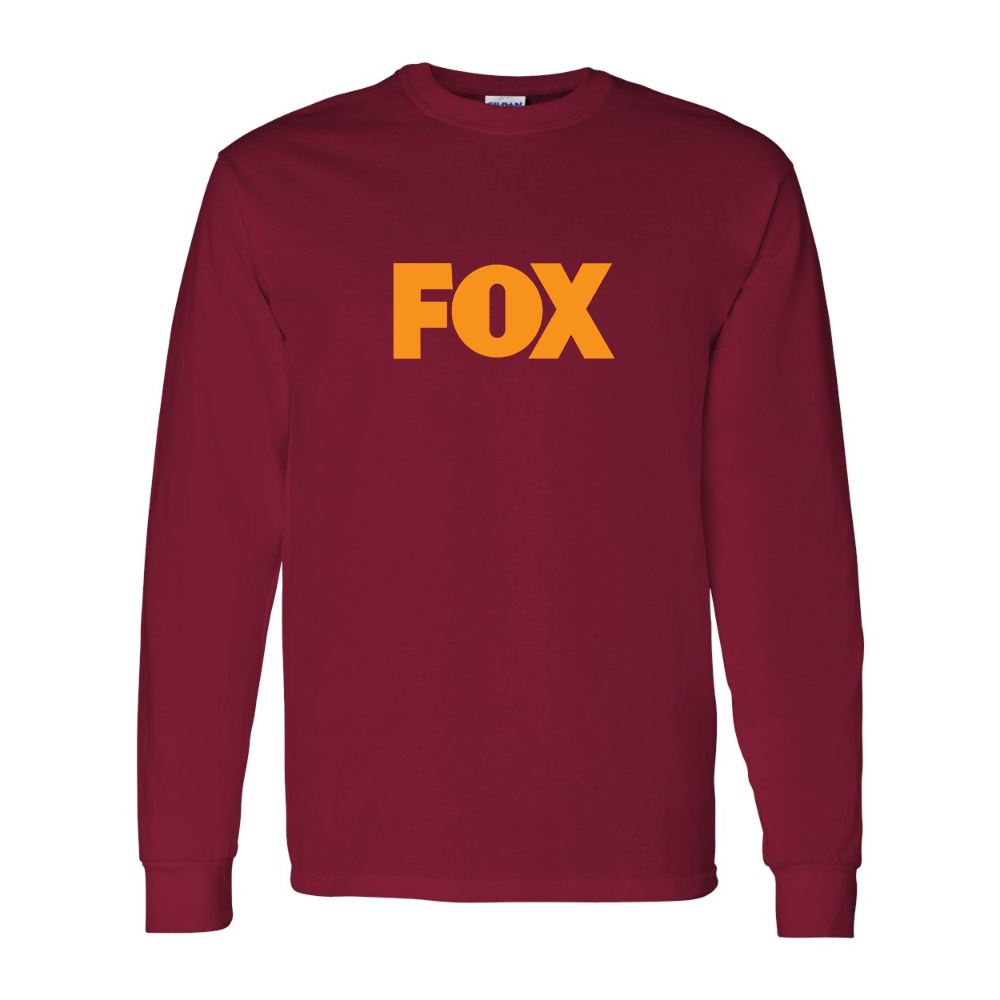 Men's  Fox  Gildan Heavy Cotton Long Sleeve T-Shirt