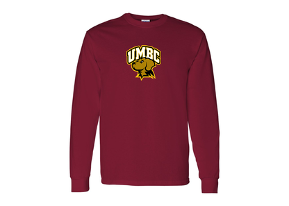 Men's UMBC Retrievers Gildan Heavy Cotton Long Sleeve T-Shirt