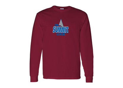 Men's The Summit League Gildan Heavy Cotton Long Sleeve T-Shirt
