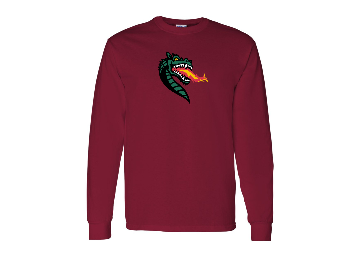 Men's UAB Blazers Gildan Heavy Cotton Long Sleeve T-Shirt