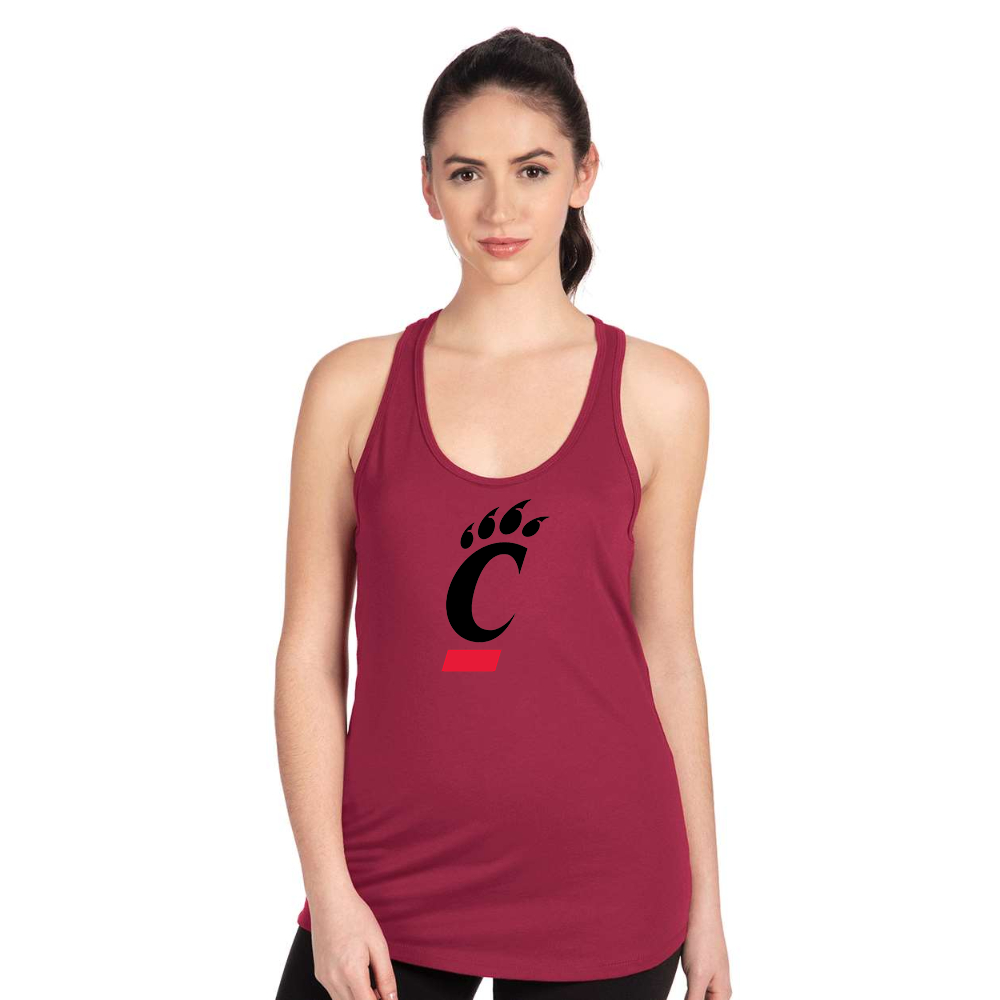 Women's  Cincinnati Bearcats  Next Level Ideal Racerback Tank