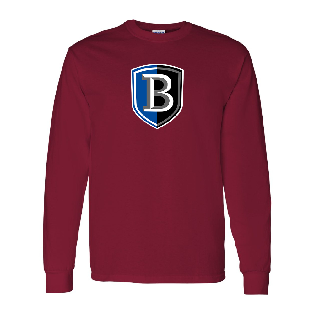 Men's   Bentley Falcons  Gildan Heavy Cotton Long Sleeve T-Shirt
