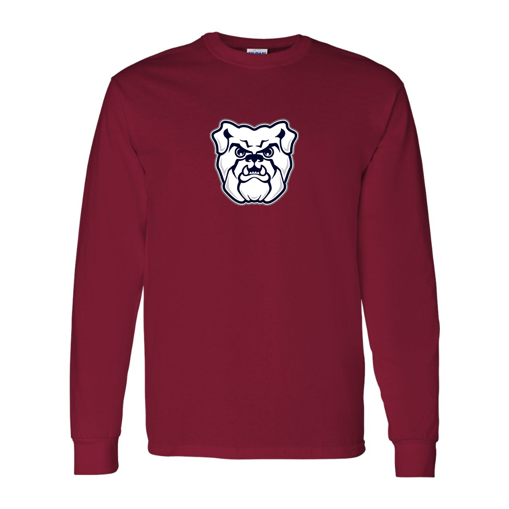 Men's Butler Bulldogs  Gildan Heavy Cotton Long Sleeve T-Shirt