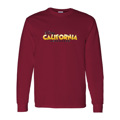 Men's Disney California Adventure Gildan Heavy Cotton Long Sleeve T-Shirt