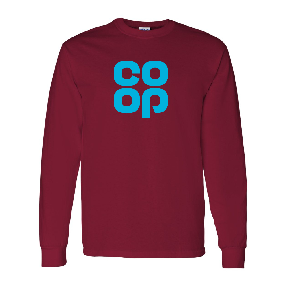 Men's CoOp Gildan Heavy Cotton Long Sleeve T-Shirt