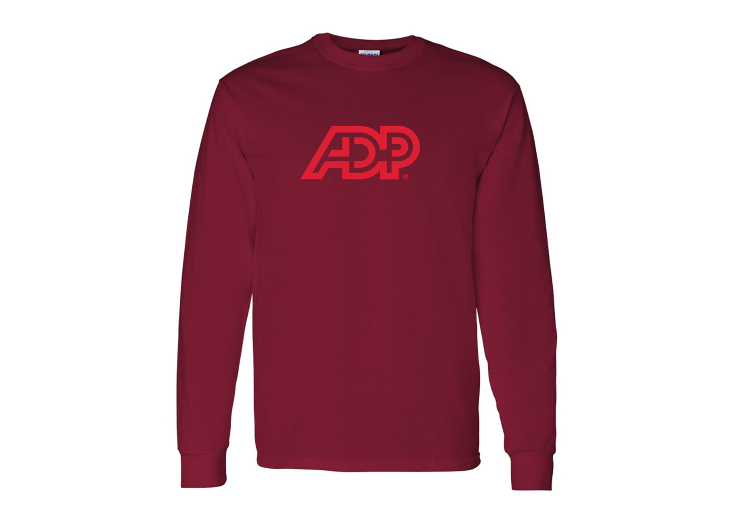 Men's ADP Logo Gildan Heavy Cotton Long Sleeve T-Shirt