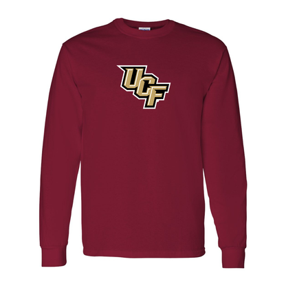 Men's Central Florida Knights   Gildan Heavy Cotton Long Sleeve T-Shirt