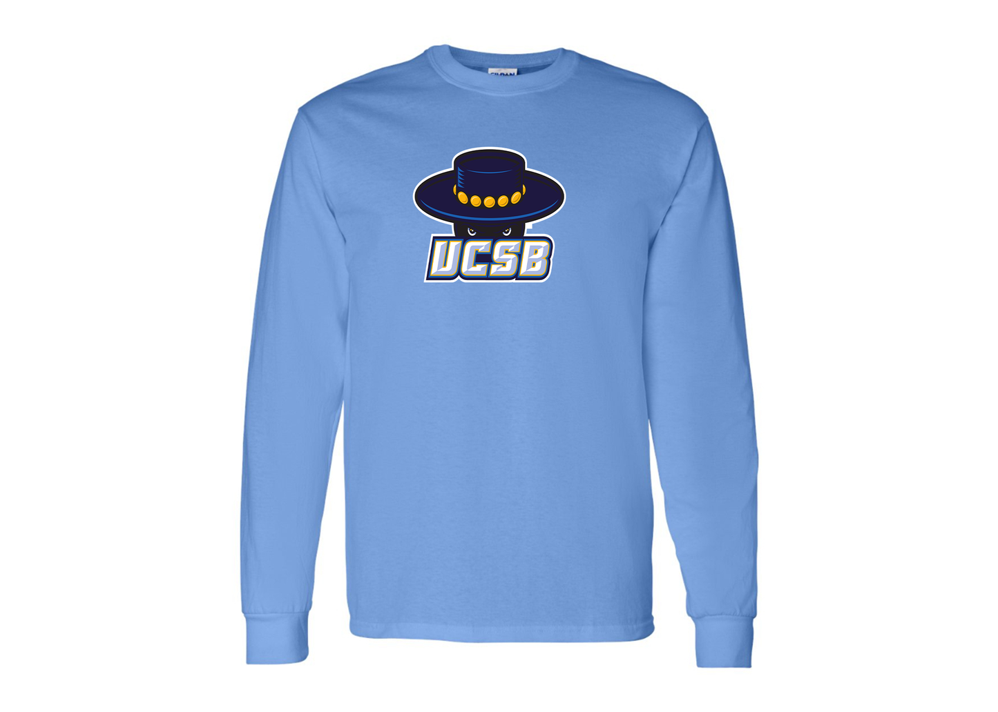 Men's UCSB Gauchos Gildan Heavy Cotton Long Sleeve T-Shirt
