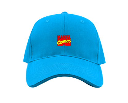 Marvel Comics Logo Dad Baseball Cap Hat