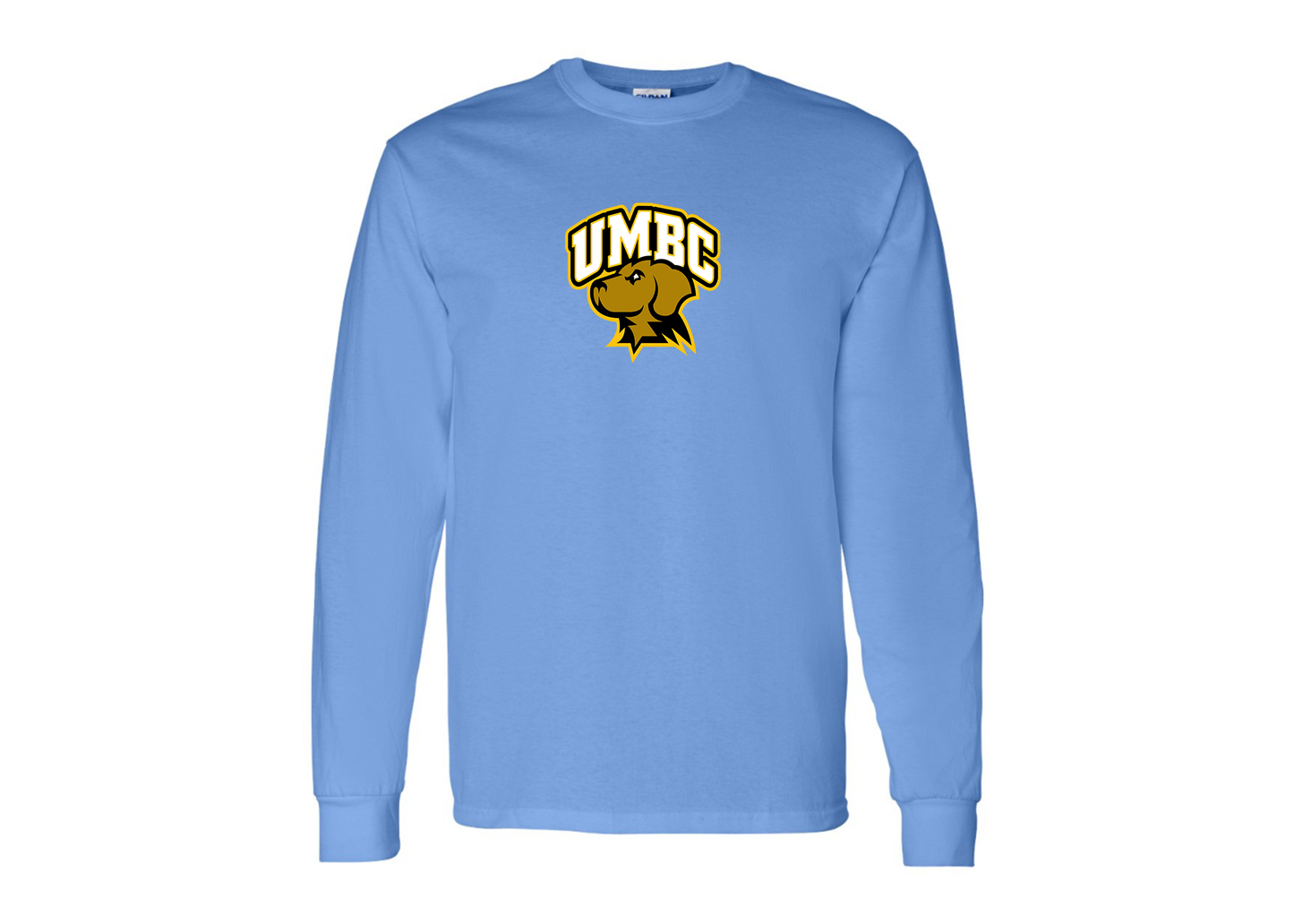 Men's UMBC Retrievers Gildan Heavy Cotton Long Sleeve T-Shirt