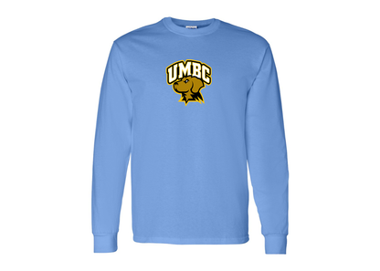 Men's UMBC Retrievers Gildan Heavy Cotton Long Sleeve T-Shirt