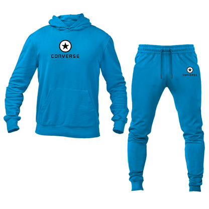 Men's Converse Logo Hoodie Joggers Set