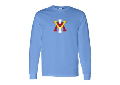 Men's VMI Keydets Gildan Heavy Cotton Long Sleeve T-Shirt