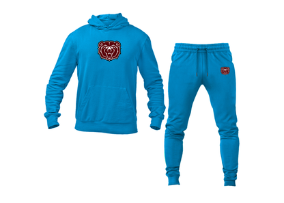 Men's Missouri State Bears Logo Hoodie Joggers Set