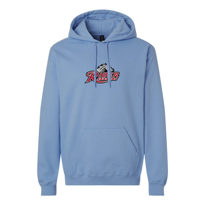 Men's Rider Broncs Logo Softstyle Midweight Hooded Sweatshirt