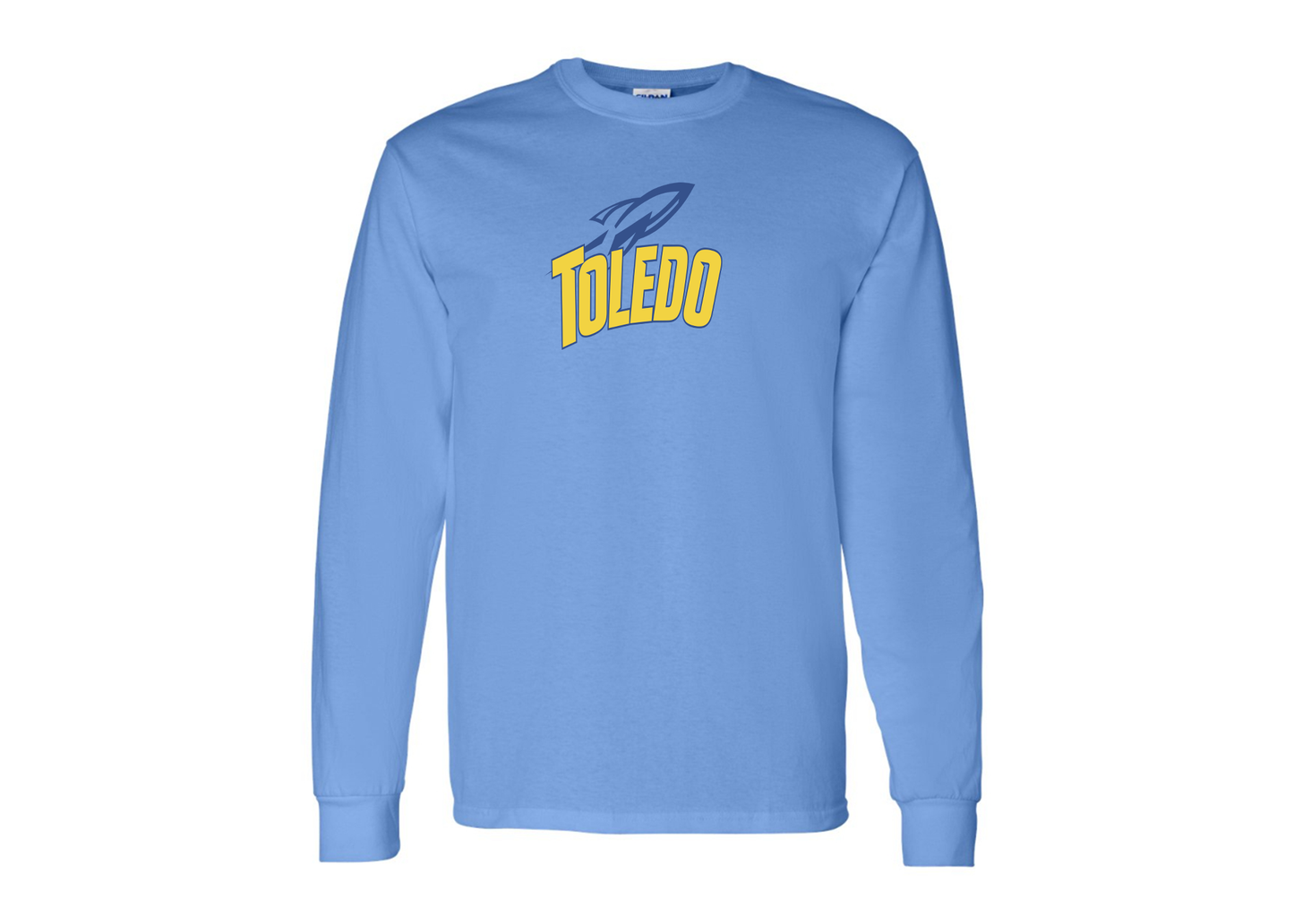 Men's Toledo Rockets Gildan Heavy Cotton Long Sleeve T-Shirt