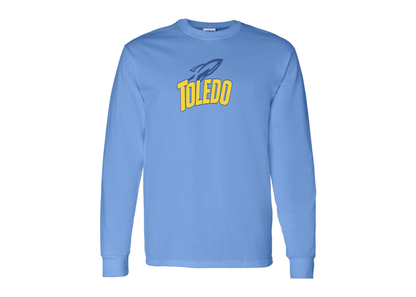 Men's Toledo Rockets Gildan Heavy Cotton Long Sleeve T-Shirt