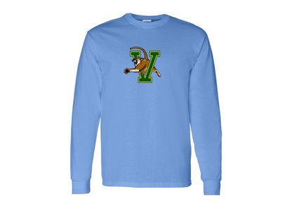 Men's Vermont Catamounts Gildan Heavy Cotton Long Sleeve T-Shirt