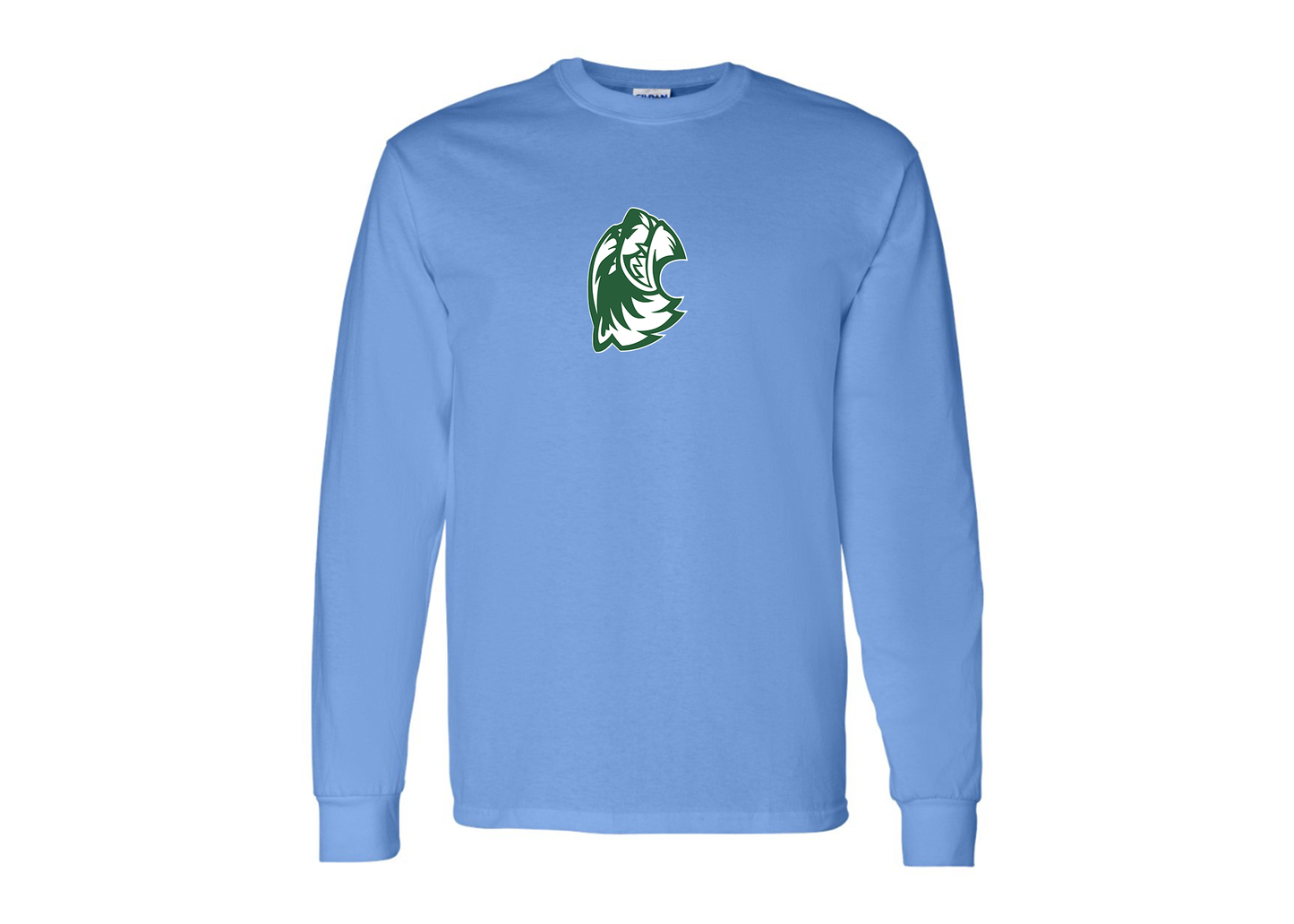 Men's Utah Valley Wolverines Gildan Heavy Cotton Long Sleeve T-Shirt