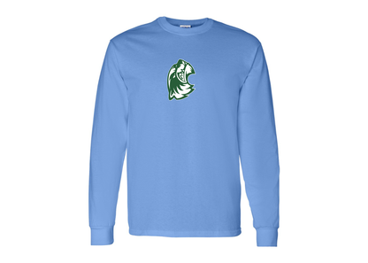 Men's Utah Valley Wolverines Gildan Heavy Cotton Long Sleeve T-Shirt