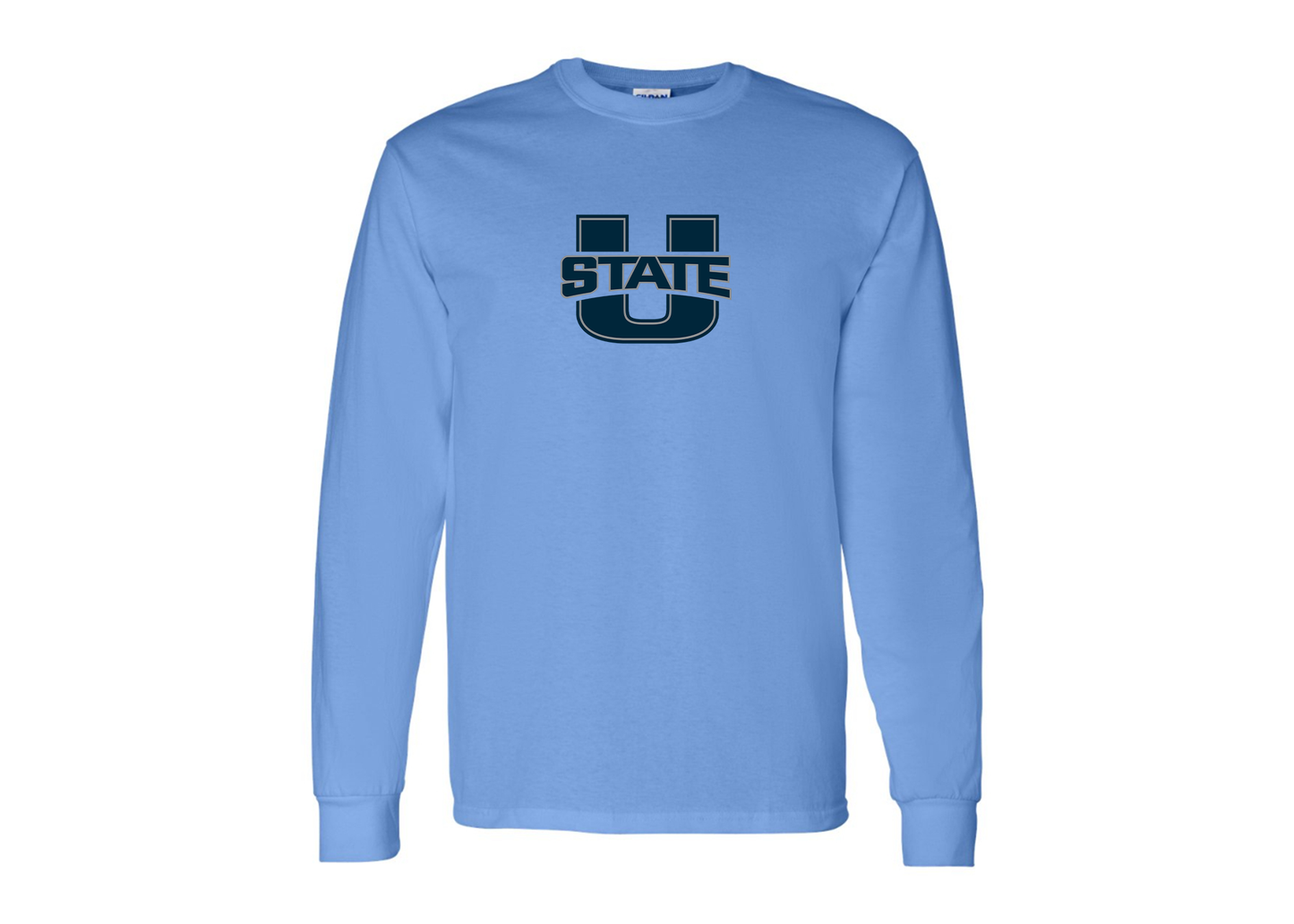 Men's Utah State Aggies Gildan Heavy Cotton Long Sleeve T-Shirt