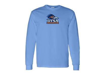Men's Texas SA Roadrunners Gildan Heavy Cotton Long Sleeve T-Shirt