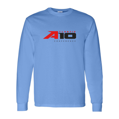 Men's Atlantic 10 Conference  Gildan Heavy Cotton Long Sleeve T-Shirt