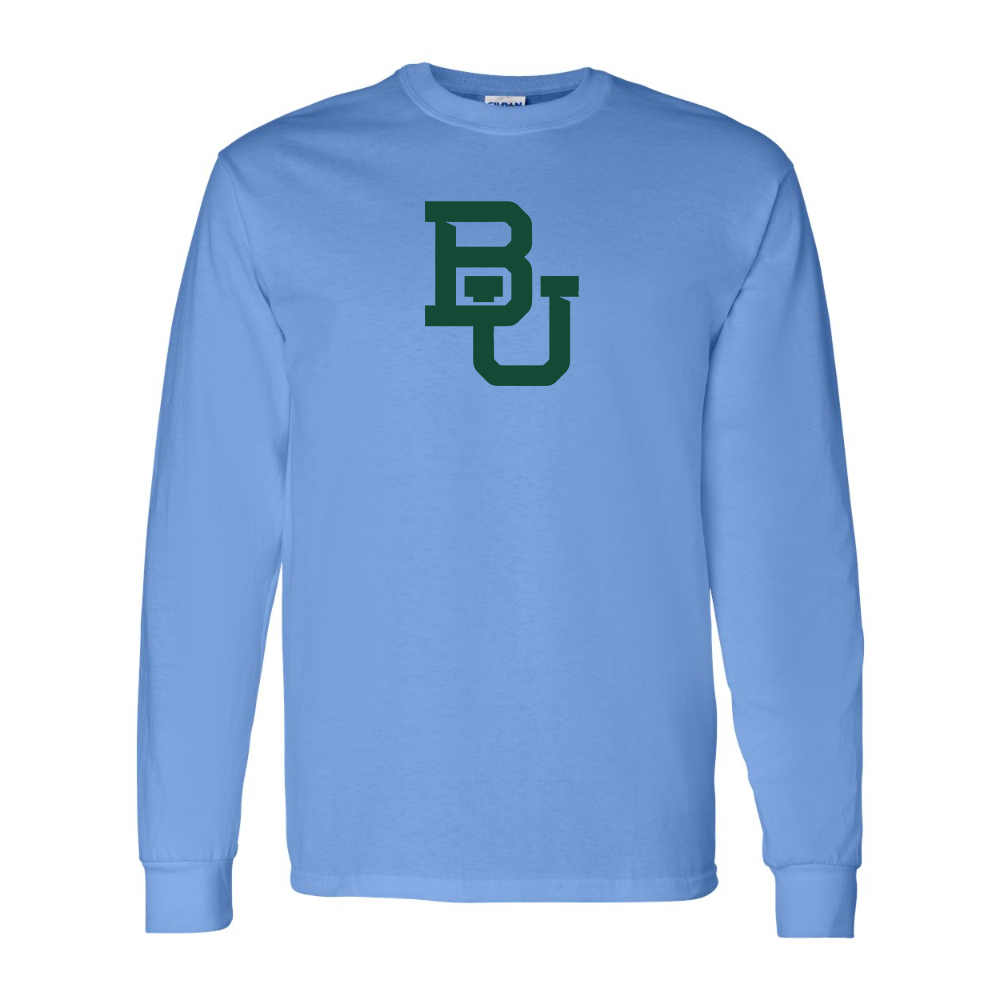 Men's  Baylor Bears Gildan Heavy Cotton Long Sleeve T-Shirt