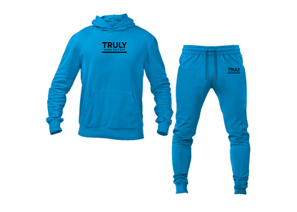 Men's Truly Logo Hoodie Joggers Set