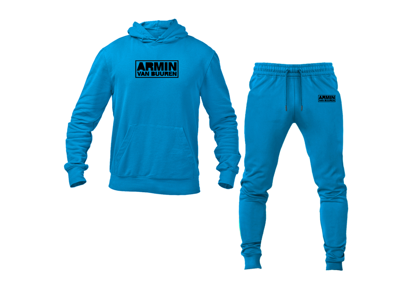 Men's Armin Van Buuren Logo Hoodie Joggers Set