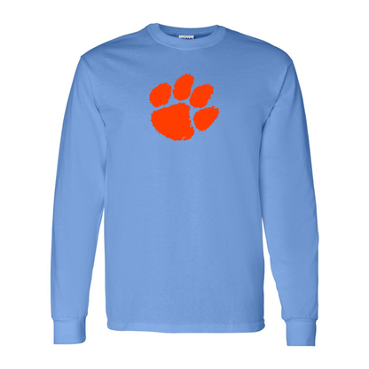 Men's Clemson Tigers Gildan Heavy Cotton Long Sleeve T-Shirt
