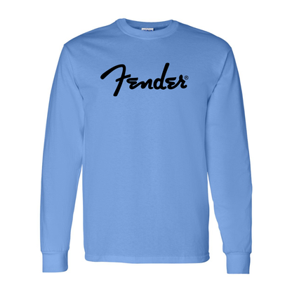 Men's Fender Gildan Heavy Cotton Long Sleeve T-Shirt