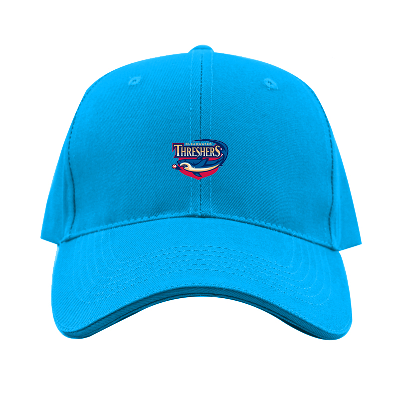 Clearwater Threshers Logo  Dad Baseball Cap Hat