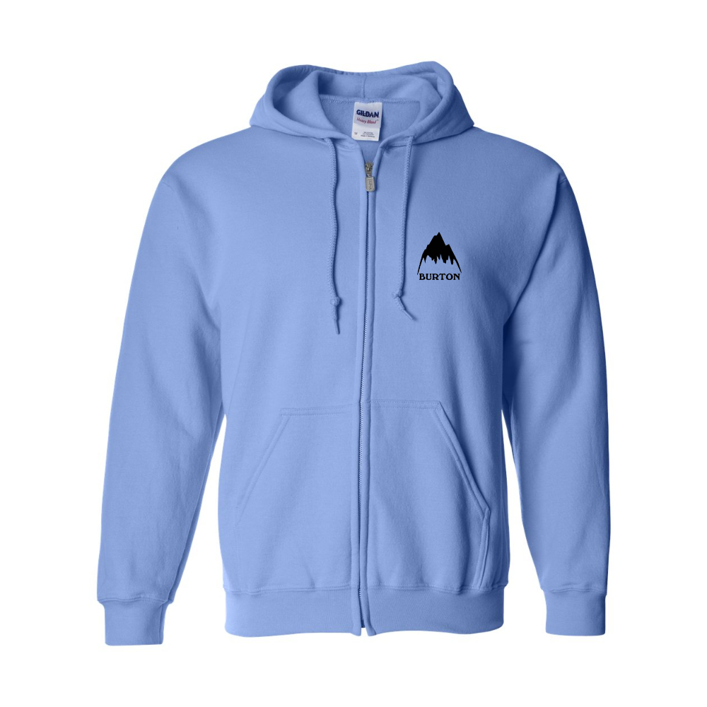 Men's   Burton Mountain  Gildan  Heavy Blend Full Zip Hooded Sweatshirt