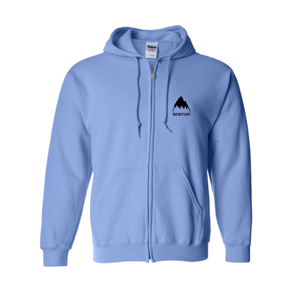 Men's   Burton Mountain  Gildan  Heavy Blend Full Zip Hooded Sweatshirt
