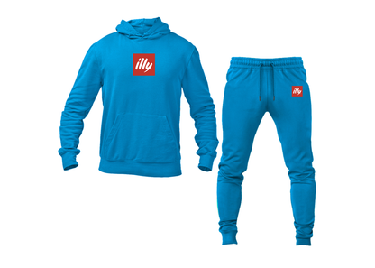 Men's Illy Logo Hoodie Joggers Set