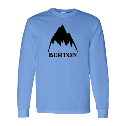 Men's  Burton Mountain  Gildan Heavy Cotton Long Sleeve T-Shirt