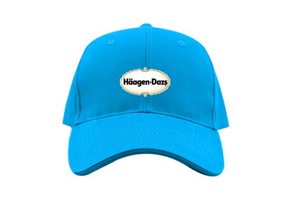 Haagen Dazs Logo Dad Baseball Cap Hat