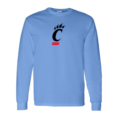 Men's Cincinnati Bearcats Gildan Heavy Cotton Long Sleeve T-Shirt