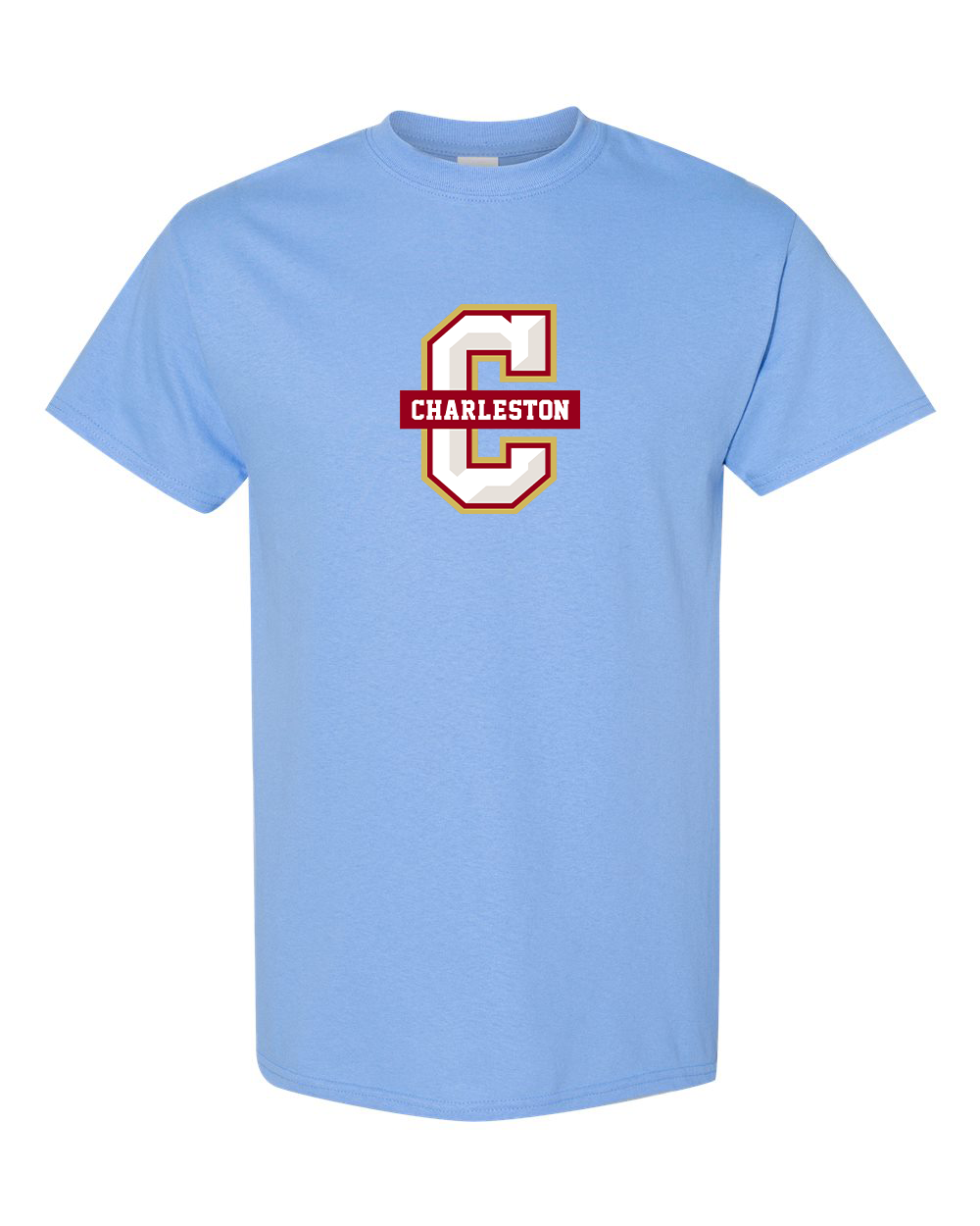 Men's  Charleston Cougars Gildan Heavy Cotton T-Shirt