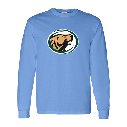 Men's  Bemidji State Beavers Gildan Heavy Cotton Long Sleeve T-Shirt