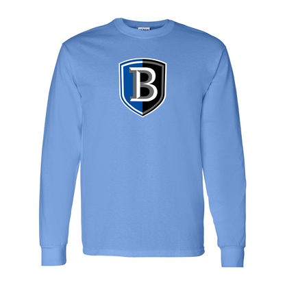 Men's   Bentley Falcons  Gildan Heavy Cotton Long Sleeve T-Shirt