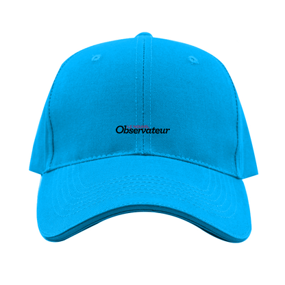 Le Nouvel Observateur Logo  Dad Baseball Cap Hat