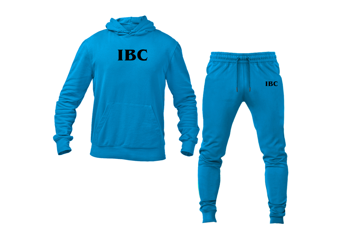 Men's IBC Logo Hoodie Joggers Set