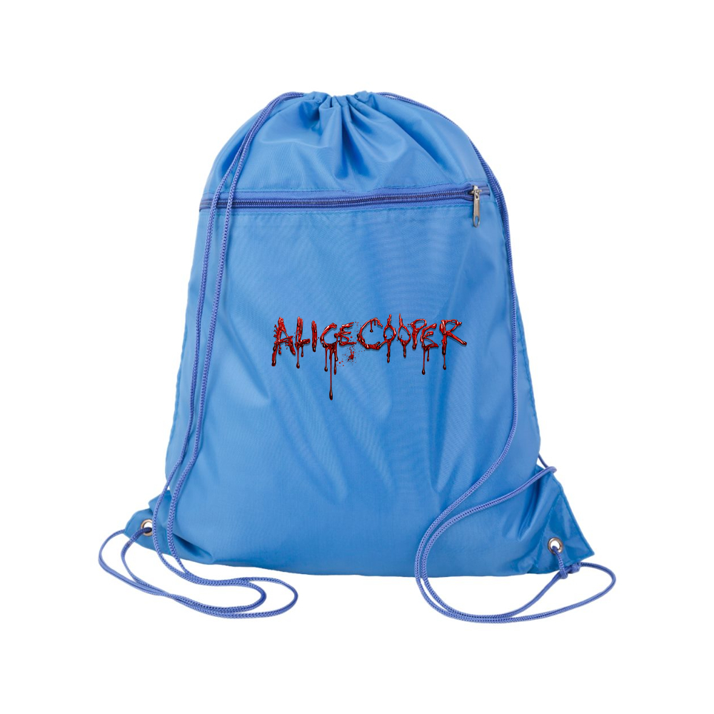 Alice Cooper Logo Q-Tees - Polyester Cinchpack