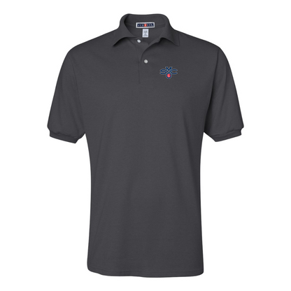 Men's Saint Marys Gaels Logo JERZEES  SpotShield polo