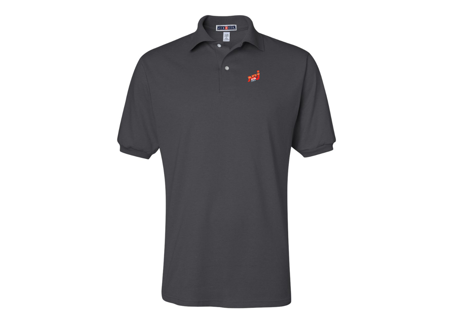 Men's NRJ 12 Logo JERZEES  SpotShield polo
